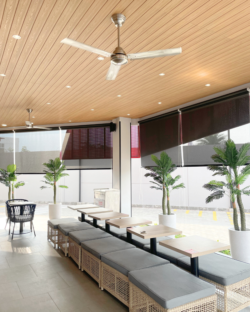 Indoor Ceiling Teak KFC 3