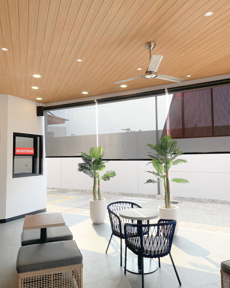 Indoor Ceiling Teak KFC 5